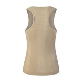 SHIMANO Ujjatlan kerékpáros póló - VERTEX SL - bézs