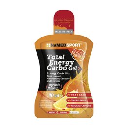 NAMEDSPORT zselé - TOTAL ENERGY CARBO GEL CITRUS 40ml