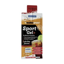 NAMEDSPORT zselé - SPORT GEL COLA LIME 25 ml
