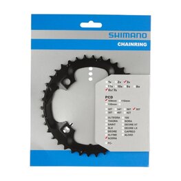 SHIMANO lánckerék - CHAINRING M361 38 - fekete
