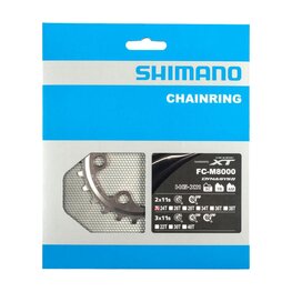 SHIMANO lánckerék - DEORE XT M8000 24 - fekete