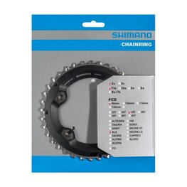 SHIMANO lánckerék - SLX M7000 36 - fekete