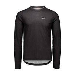 POC Hosszú ujjú kerékpáros mez nyári - MOTION AIR L/S - fekete