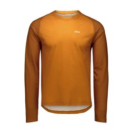 POC Hosszú ujjú kerékpáros mez nyári - MOTION AIR L/S - barna