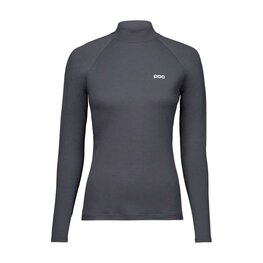 POC Hosszú ujjú kerékpáros póló - MOCK NECK JERSEY W - szürke