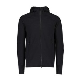 POC póló - MERINO ZIP HOOD - fekete