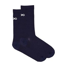 POC Klasszikus kerékpáros zokni - CADENCE ROAD LONG SOCKS - kék