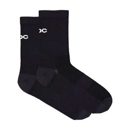 POC Klasszikus kerékpáros zokni - CADENCE ROAD SOCKS - fekete