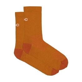 POC Klasszikus kerékpáros zokni - CADENCE ROAD SOCKS - barna