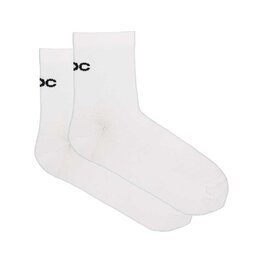 POC Kerékpáros bokazokni - CADENCE ROAD SHORT SOCKS - fehér