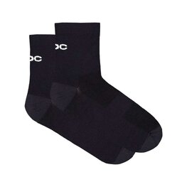 POC Kerékpáros bokazokni - CADENCE ROAD SHORT SOCKS - fekete