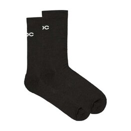 POC Klasszikus kerékpáros zokni - CADENCE ROAD THERMAL SOCKS - fekete