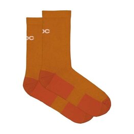 POC Klasszikus kerékpáros zokni - MOTION MTB SOCKS - barna