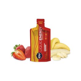 GU Kerékpáros táplálékkiegészítő - LIQUID ENERGY GEL 60 G STRAWBERRY/BANANA