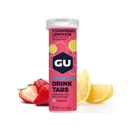 GU egy ital - DRINK TAABS 54 g STRAWBERRY HIBISCUS
