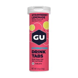 GU egy ital - DRINK TAABS 54 g STRAWBERRY HIBISCUS
