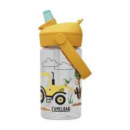 CAMELBAK Kerékpáros palack vízre - THRIVE FLIP STRAW KIDS 0,4l - áttetsző/sárga