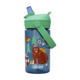CAMELBAK Kerékpáros palack vízre - THRIVE FLIP STRAW KIDS 0,4l - zöld/kék