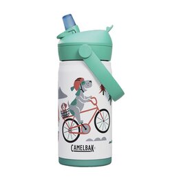 CAMELBAK Kerékpáros palack vízre - THRIVE FLIP STRAW KIDS VSS 0,35 L - fehér/színes