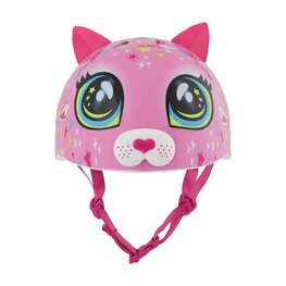 BELL Kerékpáros sisak - ASTRO CAT - rózsaszín