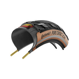 CONTINENTAL PURE CONTACT 28x2.20 - fekete/barna