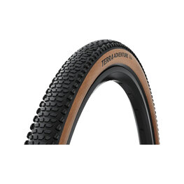 CONTINENTAL külső abroncs  - TERRA ADVENTURE TRAIL GRIP 700X55C - fekete/barna