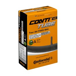 CONTINENTAL belső gumi - TOUR 28 SLIM - fekete