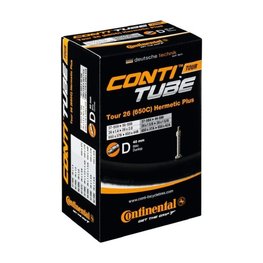 CONTINENTAL belső gumi - TOUR HERMETIC PLUS 26 - fekete