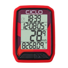 CICLOSPORT tachométer - PROTOS 213 - piros