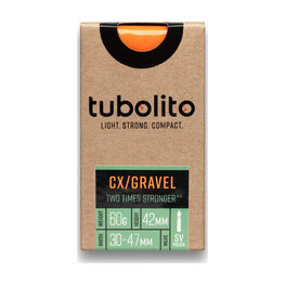 TUBOLITO belső gumi - CX/GRAVEL 700x32/50C - SV60 - narancssárga
