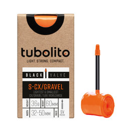 TUBOLITO belső gumi - S-TUBO CX/GRAVEL BLACK - SV42 - narancssárga