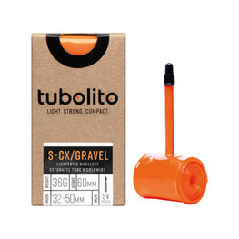 TUBOLITO belső gumi - S-TUBO CX/GRAVEL BLACK - SV42 - narancssárga