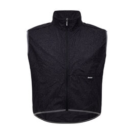 SANTINI Kerékpáros mellény - HIGH VIS - fekete