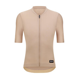 SANTINI Rövid ujjú kerékpáros mez - RTR - barna