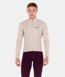 SANTINI Kerékpáros szélálló dzseki - RTR WIND - elefántcsont