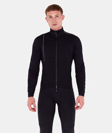 SANTINI Kerékpáros dzseki béléssel - VEGA - fekete