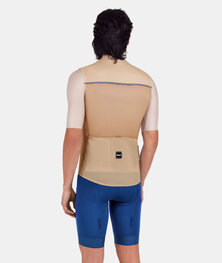 SANTINI Kerékpáros mellény - RTR WIND - bézs