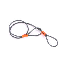 KRYPTONITE Kerékpáros kiegészítők - KRYPTOFLEX 525 LOOPED - ezüst