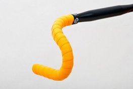 BIKERIBBON owijka na kierownicę - CORK GEL - sárga