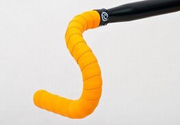 BIKERIBBON owijka na kierownicę - CORK PLUS - narancssárga