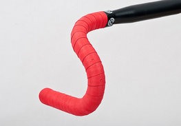 BIKERIBBON owijka na kierownicę - CORK PLUS - piros