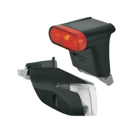 SKS lámpa - MONKEY LINK - fekete/piros