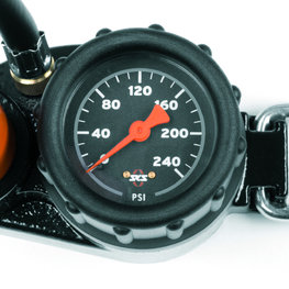 SKS Kerékpáros kiegészítők - RENNKOMPRESSOR MULTIVAVE - narancssárga/fekete