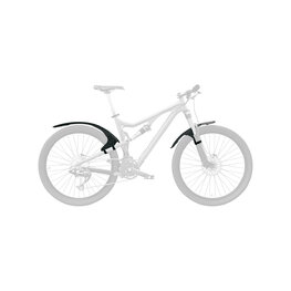 SKS sárhányó - MUDROCKER REAR - fekete