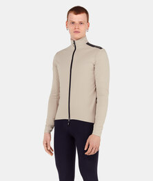 SANTINI Kerékpáros dzseki béléssel - POWER SHIELD - bézs