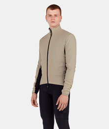 SANTINI Kerékpáros szélálló dzseki - ALPHA INSULATED - bézs