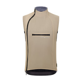 SANTINI Kerékpáros mellény - ALPHA INSULATED - barna