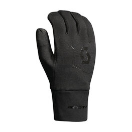 SCOTT Kerékpáros kesztyű hosszú ujjal - LINER - fekete