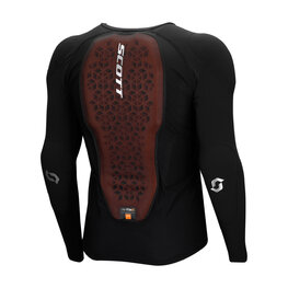 SCOTT hát- és mellkasvédő - SOFTCON AIR - fekete/szürke