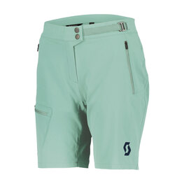 SCOTT Rövid kerékpáros nadrág kantár nélkül - EXPLORAIR LIGHT W - zöld
